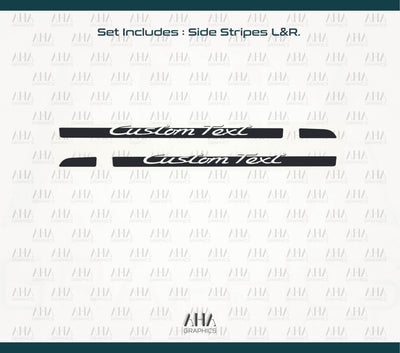 Side Stripes Decals for 991 911 Turbo Carrera Turbo S Carrera S 4S
