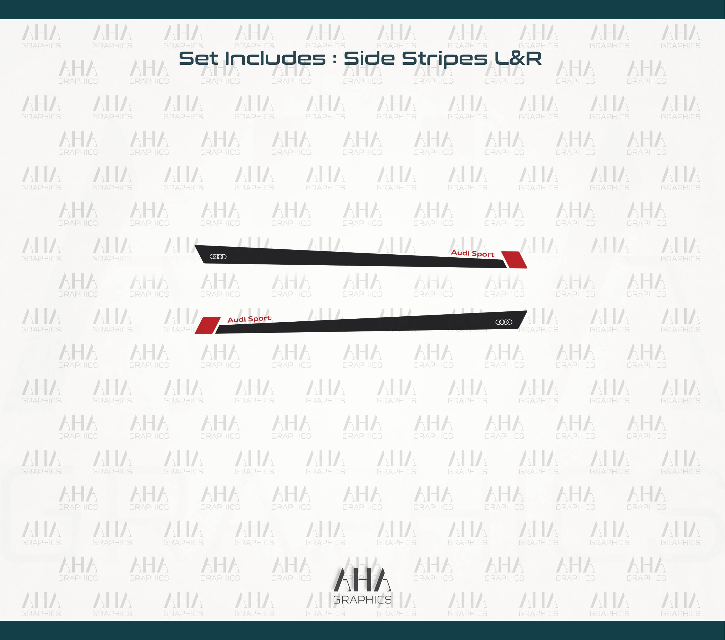 Audi TT RS Audi TT Side Stripes Decals