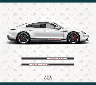 Taycan Side Stripes Decals