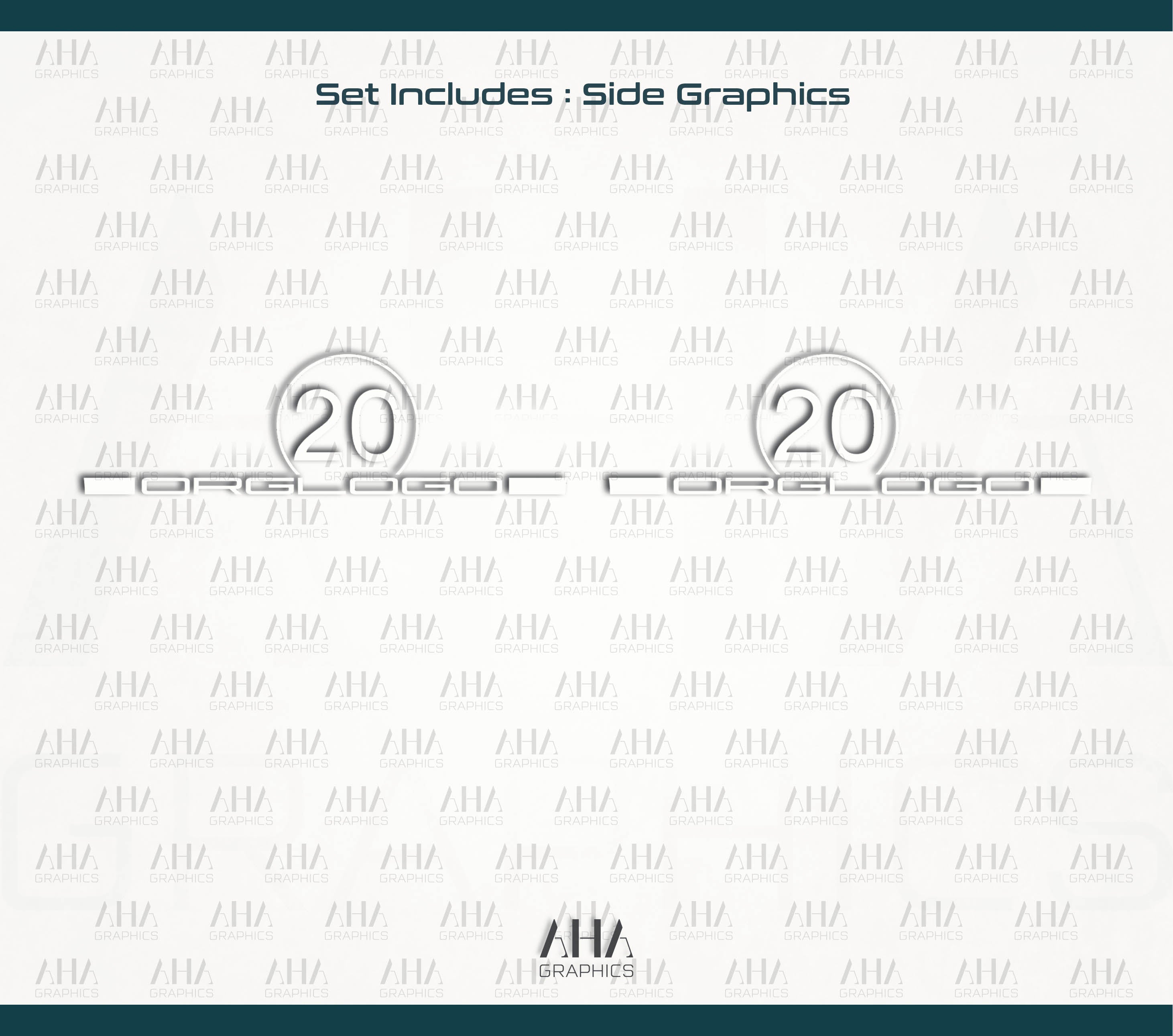 911 992 20th Anniversary Side Decals