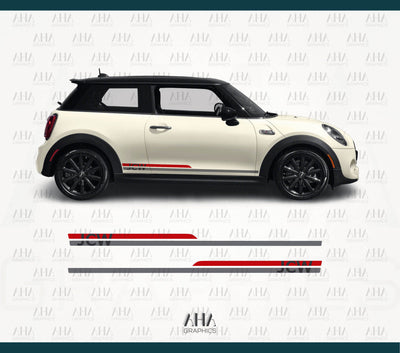 Mini Cooper S Mini Cooper JCW Side Stripes