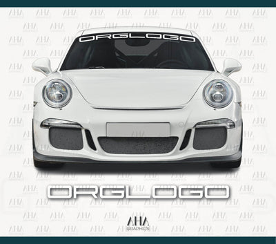 991 991.2 GT3 GT3RS Windscreen Decal