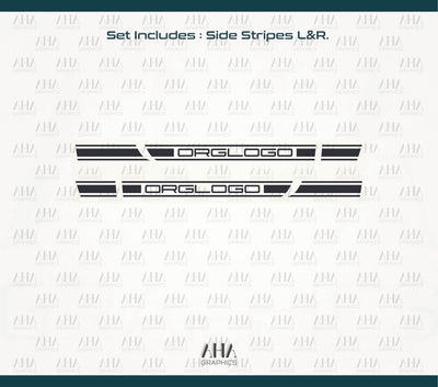 911 G-Model Side Stripes Decals