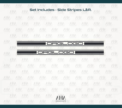 992 911 Side Stripes Decals