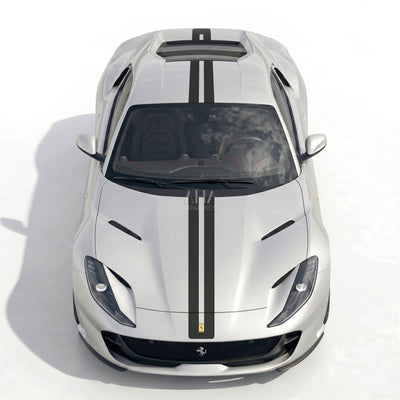 Ferrari 812 Superfast Center Stripes Decals