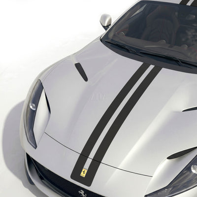 Ferrari 812 Superfast Center Stripes Decals