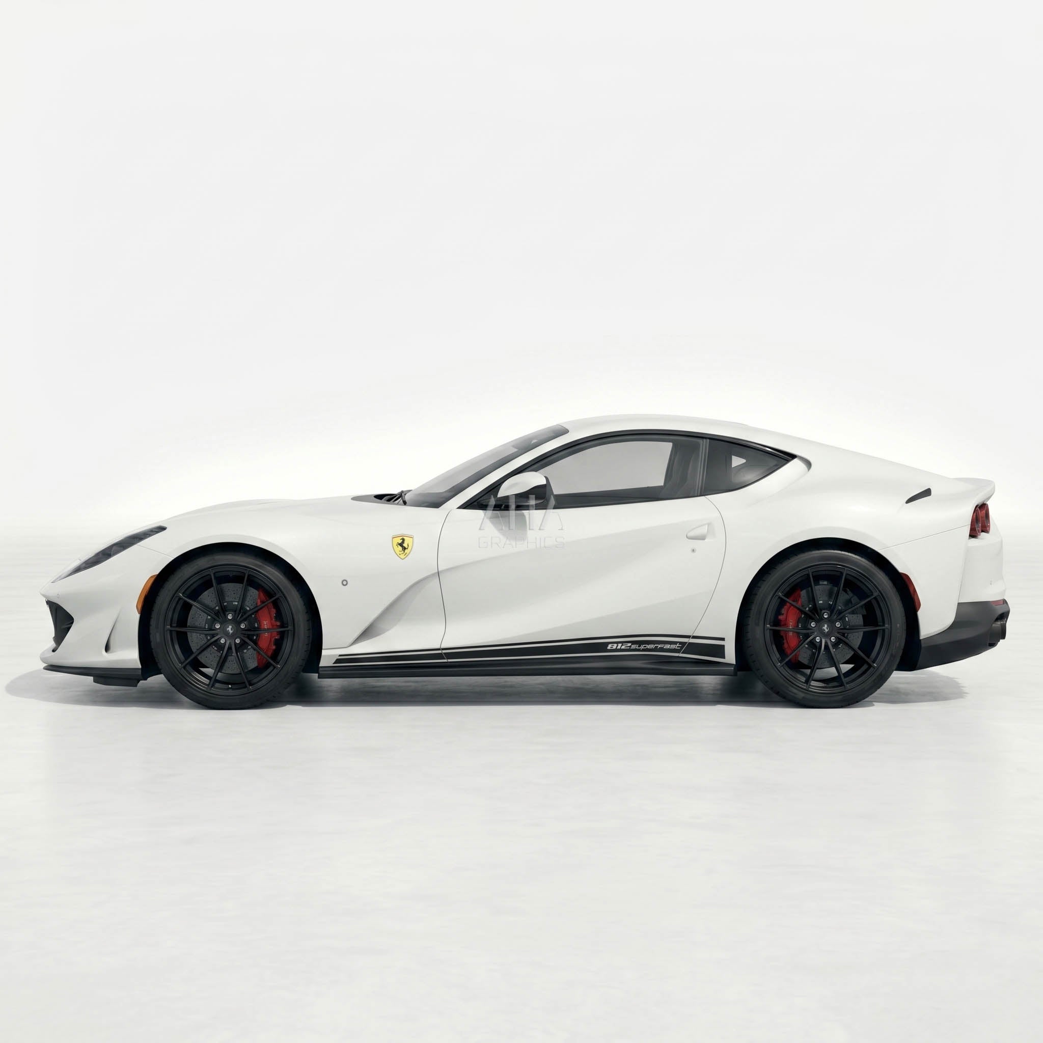 Ferrari 812 Superfast Side Stripes Decals
