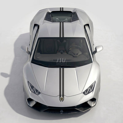 Lamborghini Huracan Center Stripes Decals