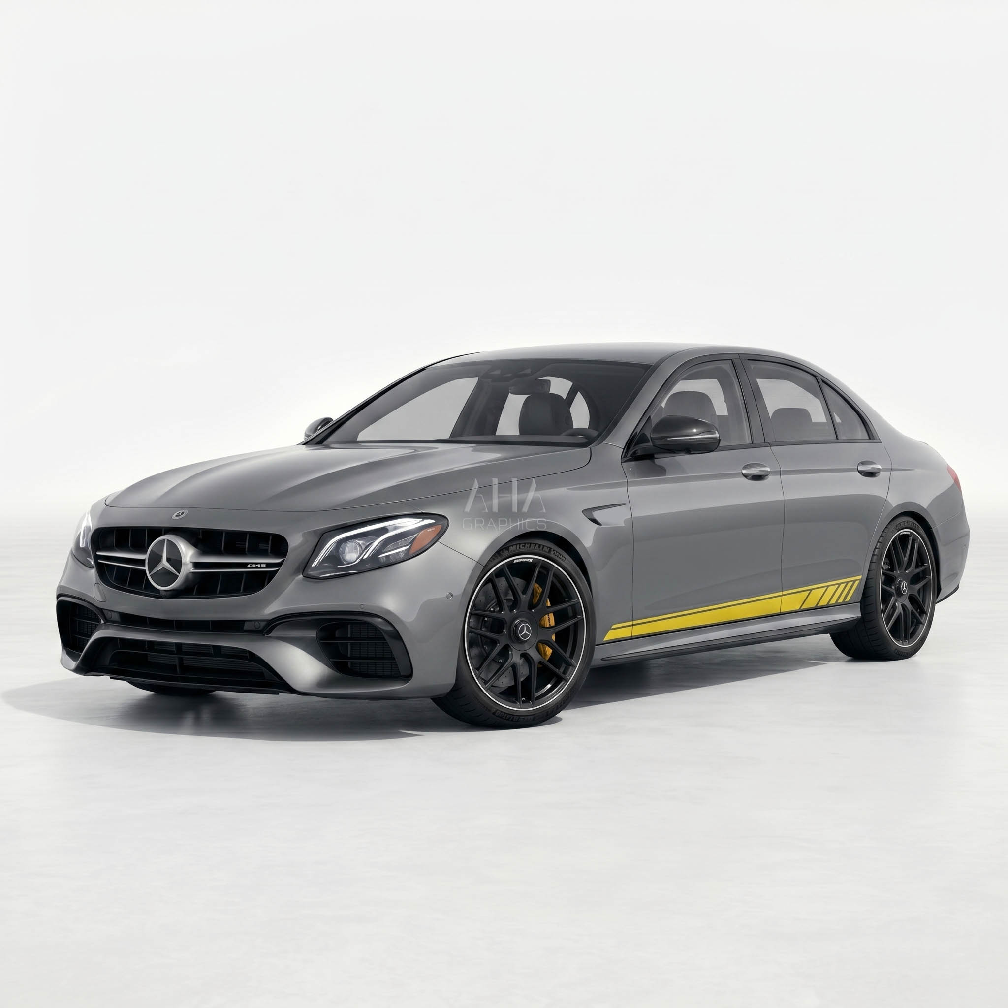 Mercedes AMG E63 W213 Side Stripes Decals