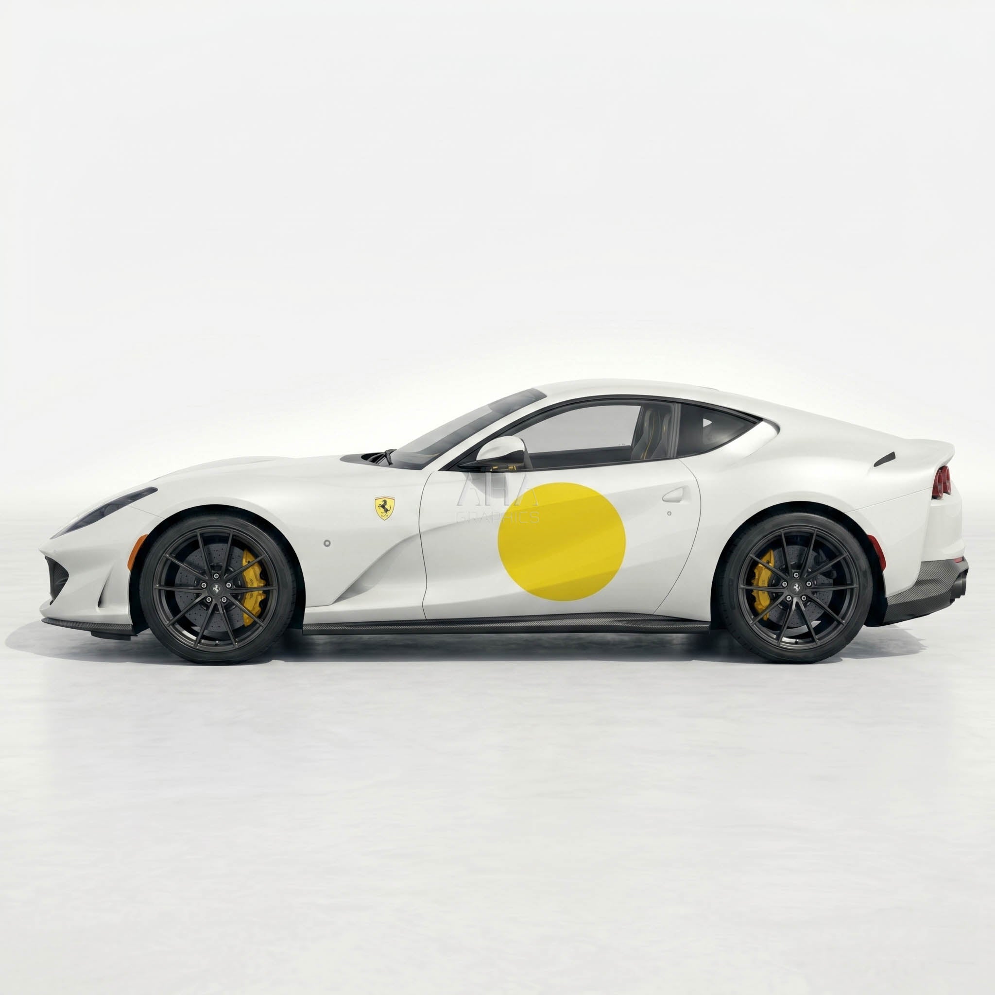 Ferrari 812 Superfast 812 GTS Side Circle Decals