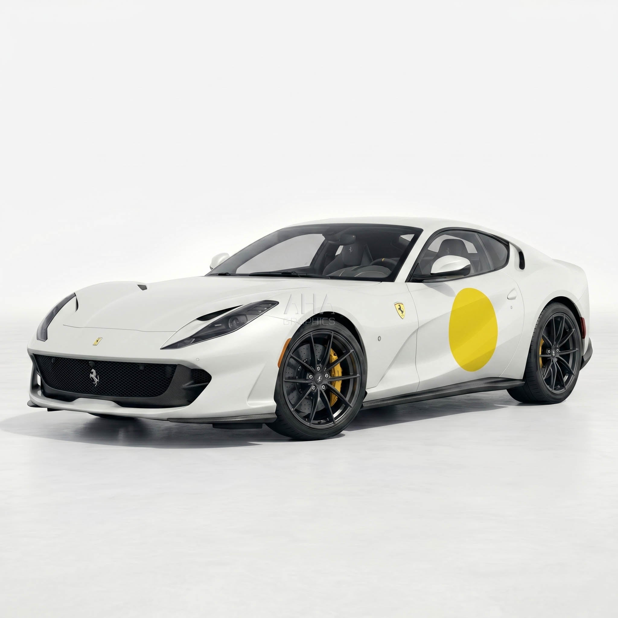 Ferrari 812 Superfast 812 GTS Side Circle Decals
