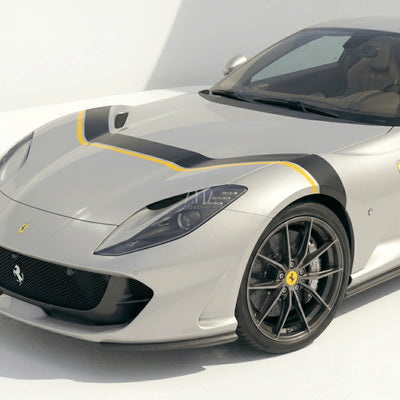 Ferrari 812 Superfast 812 GTS Hood Side Fenders Decals