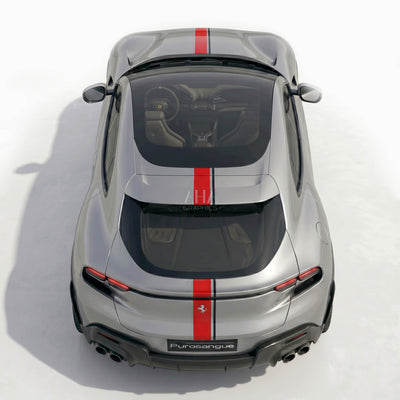 Ferrari Purosangue Center Stripes Decals