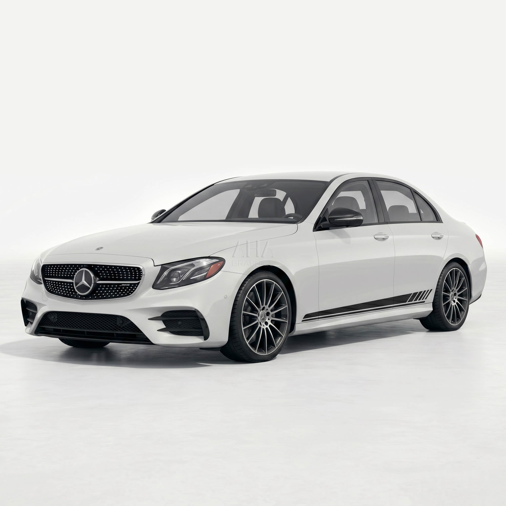 Mercedes Benz E class W213 E63 AMG Side Stripes Decals