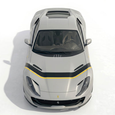 Ferrari 812 Superfast 812 GTS Hood Side Fenders Decals