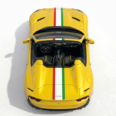 Ferrari 812 GTS Italian Center Stripes Decals