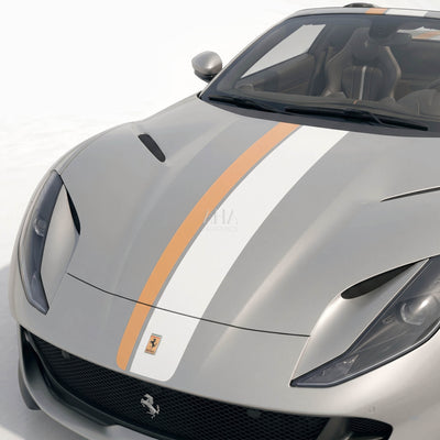 Ferrari 812 GTS Center Stripes Decals