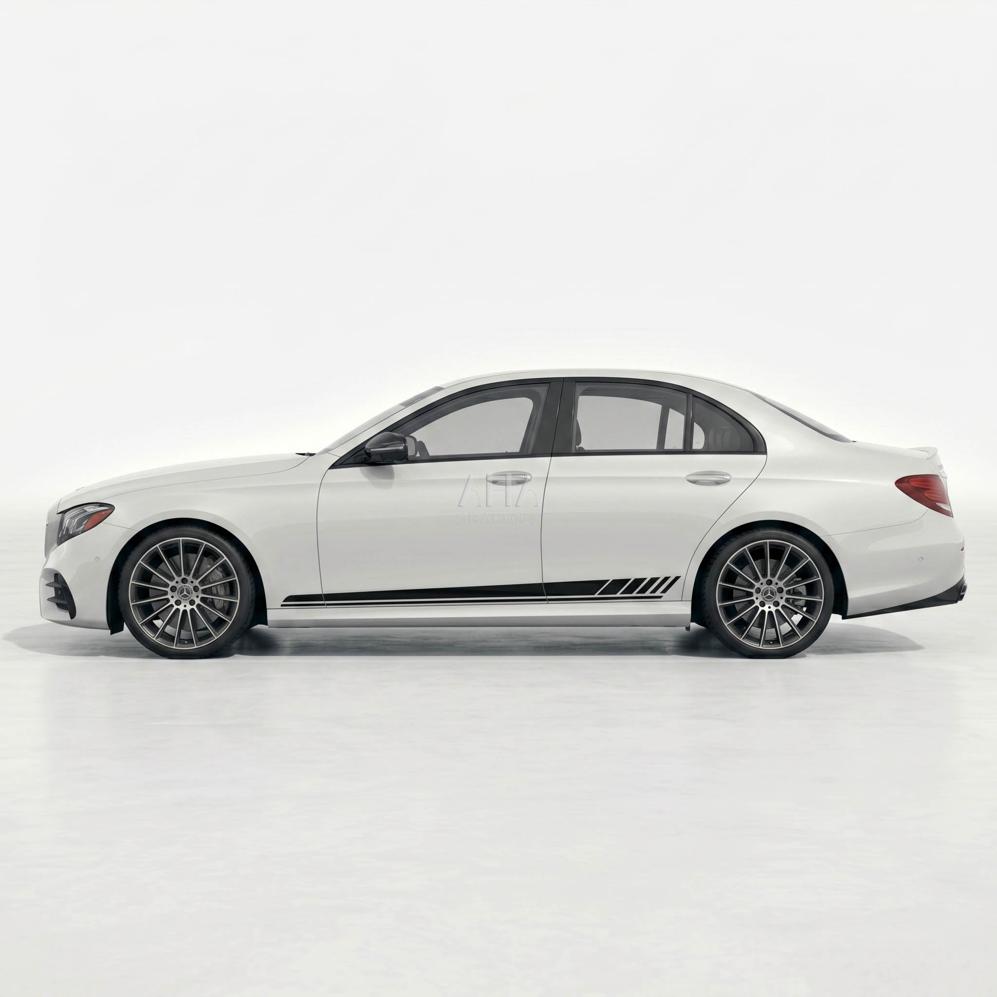 Mercedes Benz E class W213 E63 AMG Side Stripes Decals