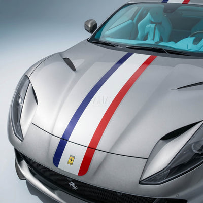 Ferrari 812 Superfast French Center Stripe Decals