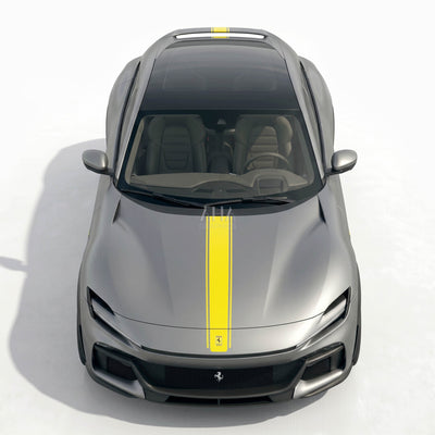Ferrari Purosangue Center Stripes Decals