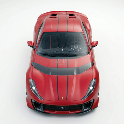 Ferrari 812 Competizione Center Stripes Decals