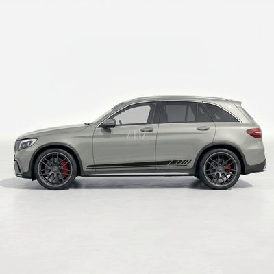 Mercedes AMG GLC63 Side Stripes Decals