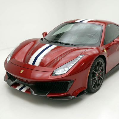 Ferrari 488 Pista Center Stripes Decals