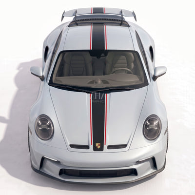 992 GT3 GT3 Touring Center Stripes Decals