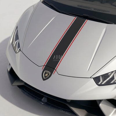 Lamborghini Huracan Center Stripes Decals