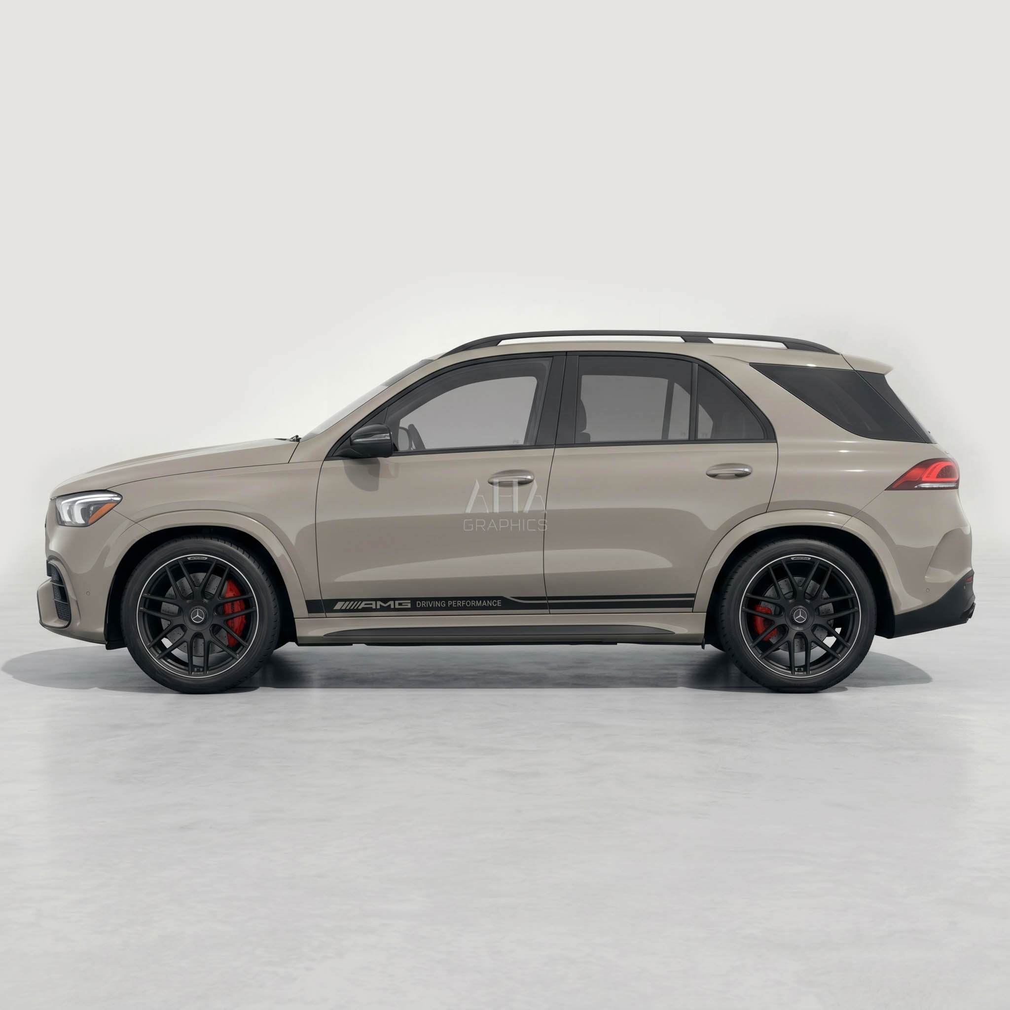 Mercedes AMG GLE53 GLE63 Side Stripes Decals