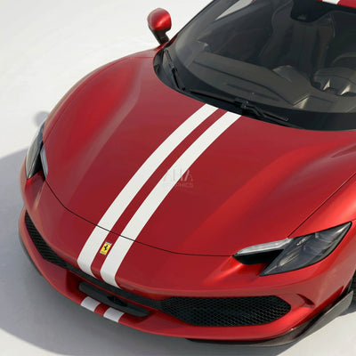 Ferrari 296 GTB Center Stripes Decals