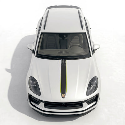 95B Macan Hood Stripe Decal