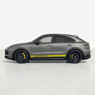 9YB Cayenne Turbo Gt Side Stripes Decals