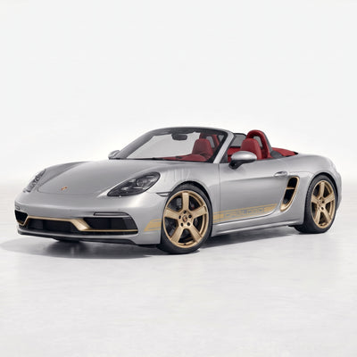 718 Boxster 25th Anniversary Side Stripes Decals