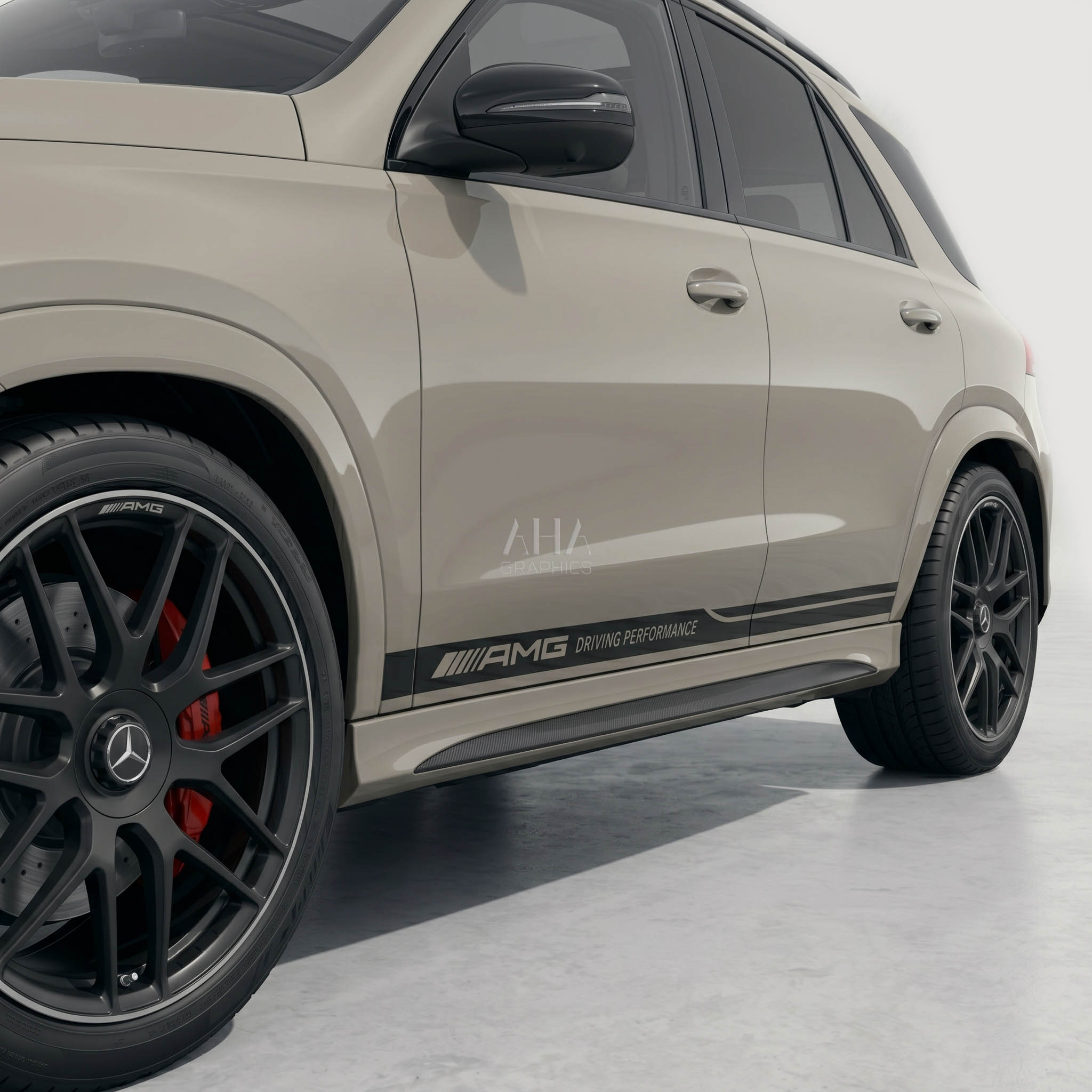 Mercedes AMG GLE53 GLE63 Side Stripes Decals