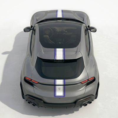 Ferrari Purosangue Center Stripes Decals
