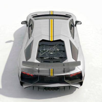 Lamborghini Aventador Center Stripes Decals