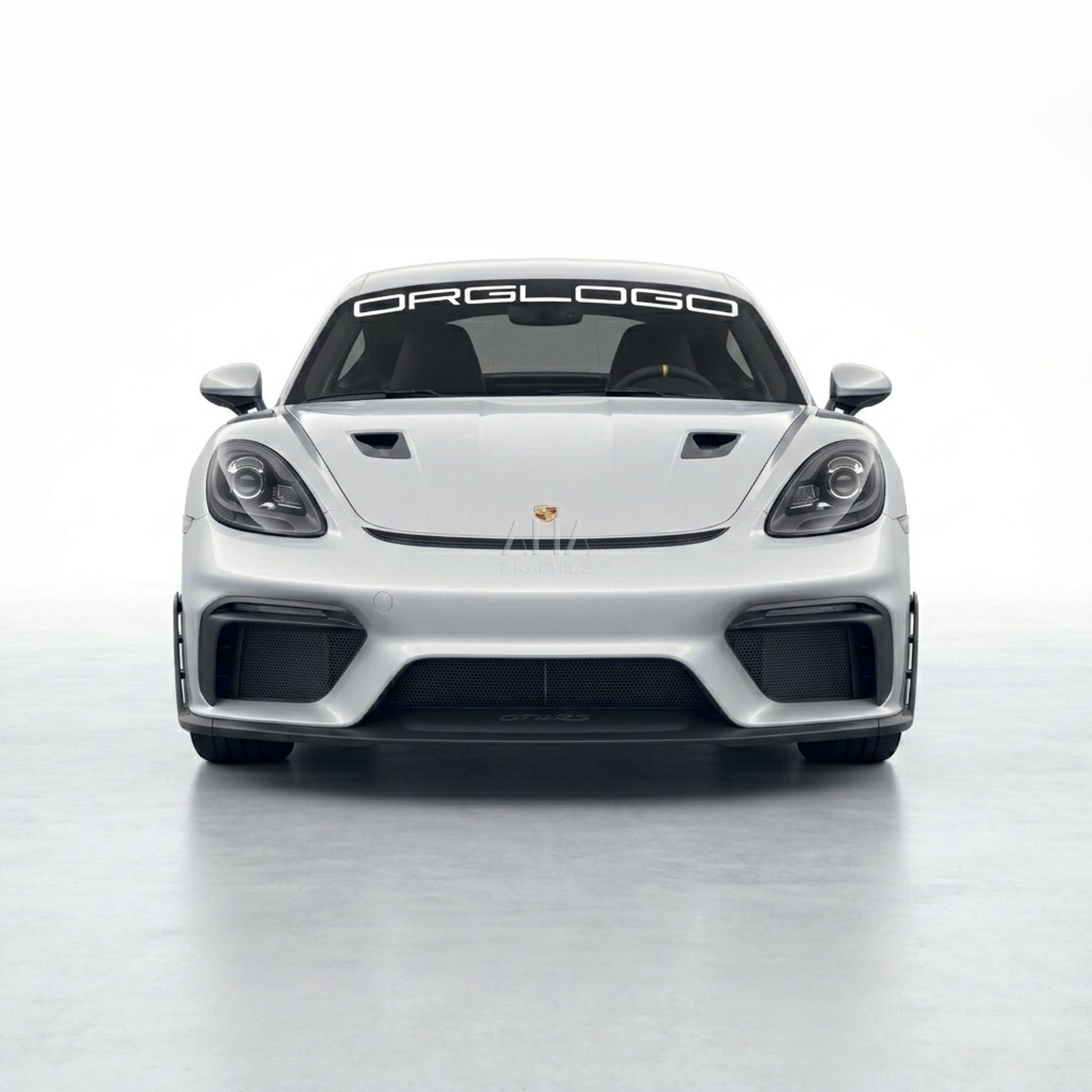 718 GT4 GT4RS Windscreen Decal