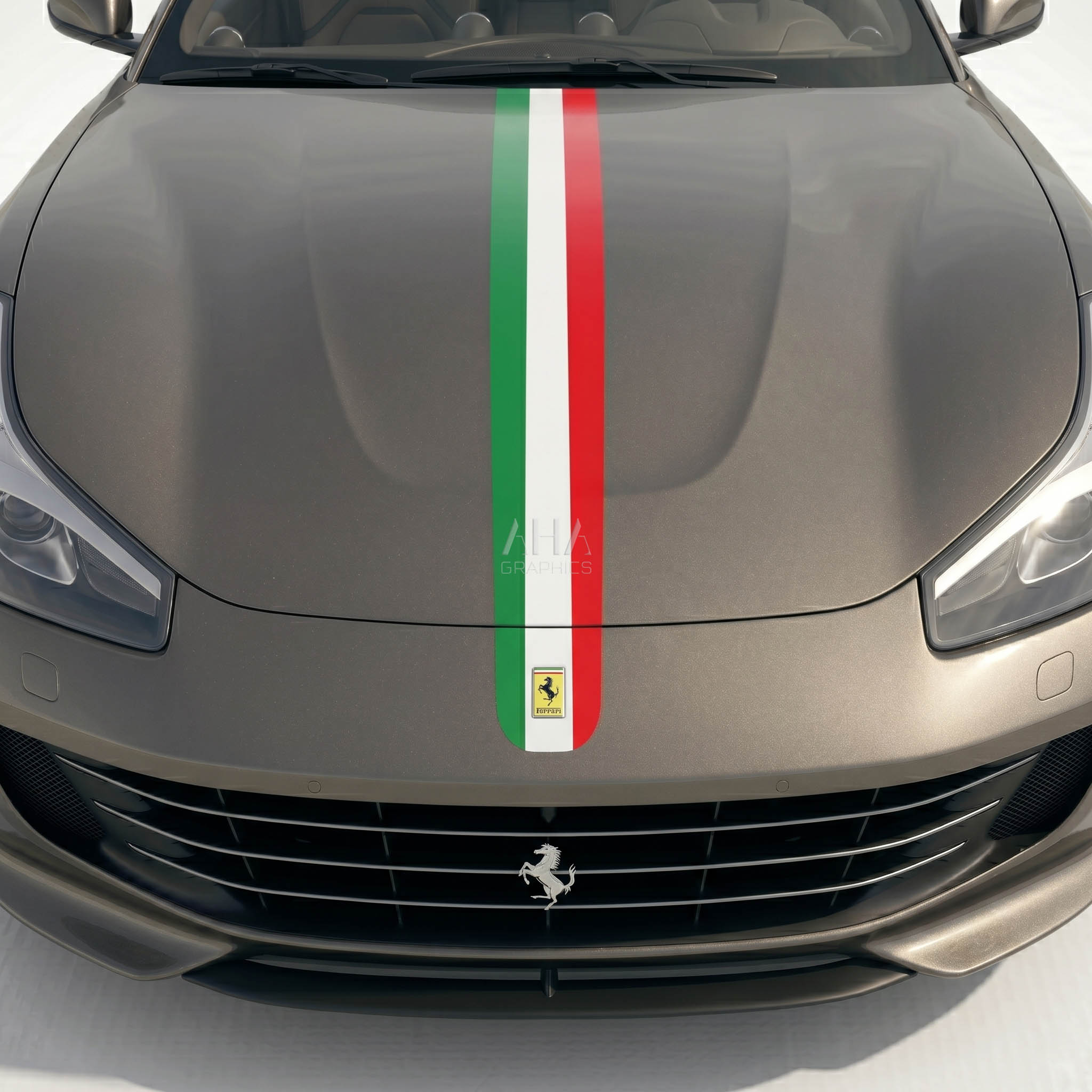 Ferrari GTC4Lusso Italian Center Stripes Decals