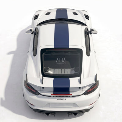 718 Cayman GT4RS 982 Center Stripes Decals