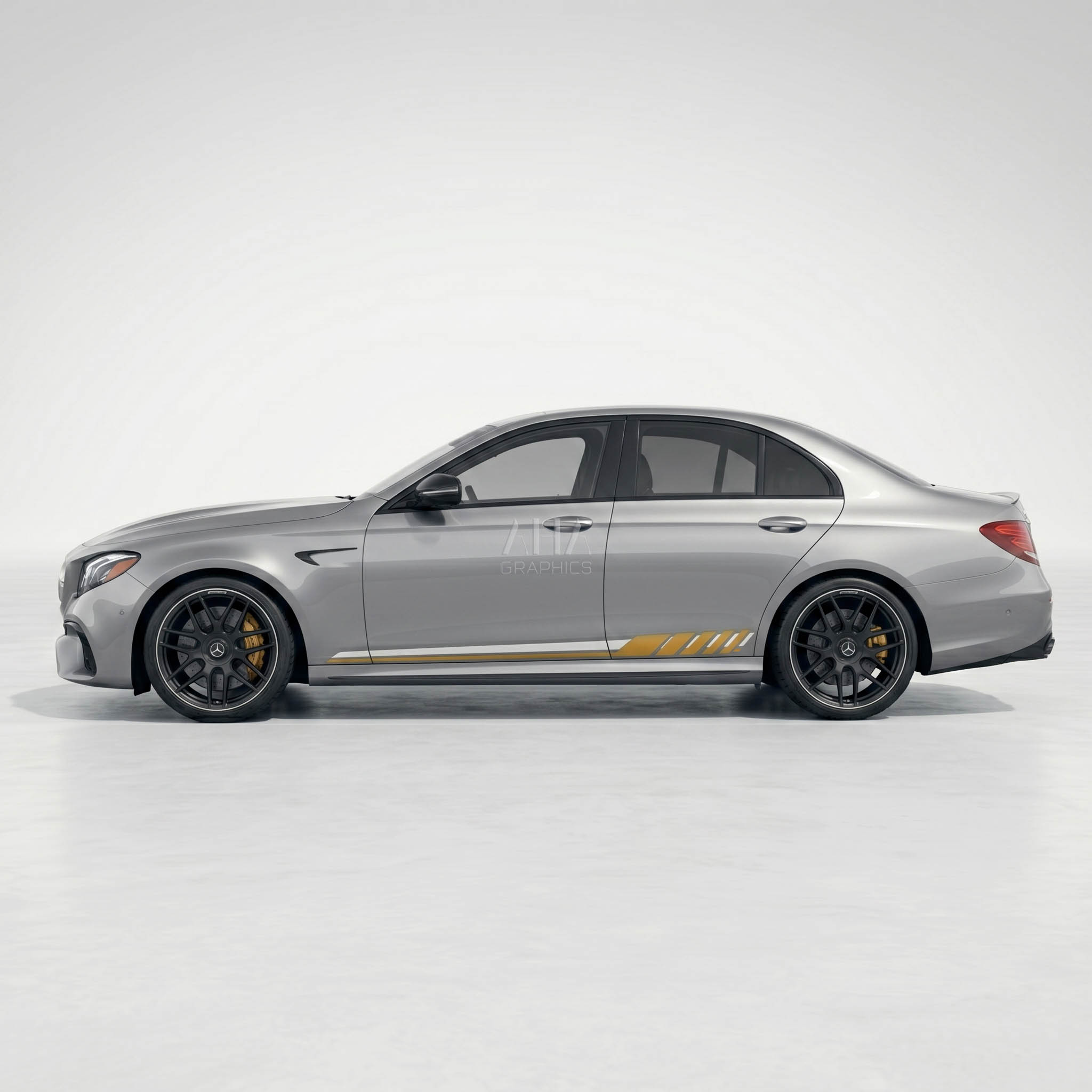 Mercedes AMG E63 Final Edition Side Stripes Decals