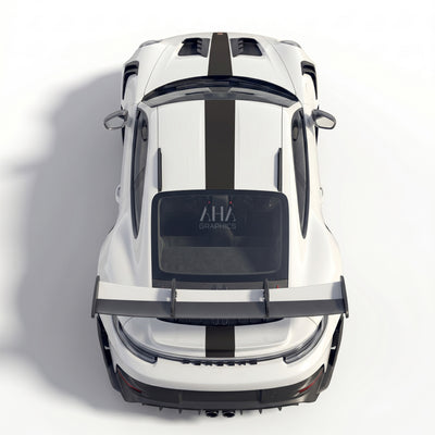 992 GT3RS Center Stripes Decals