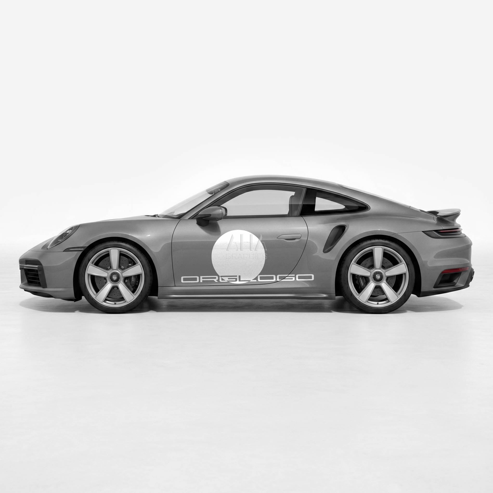 992 911 Turbo 911 S/T Side Graphics Decals