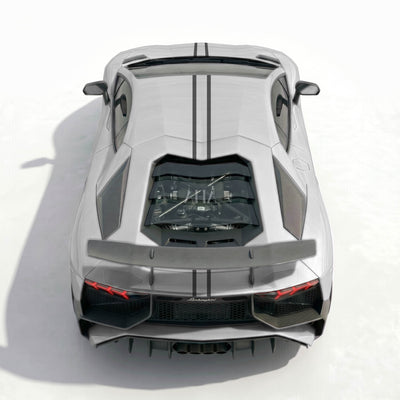 Lamborghini Aventador Center Stripes Decals