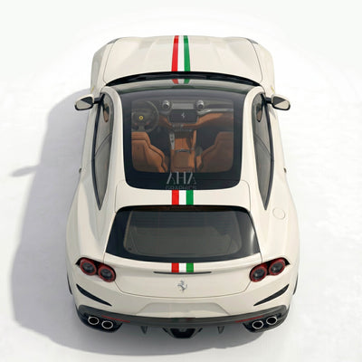 Ferrari GTC4Lusso Italian Center Stripes Decals