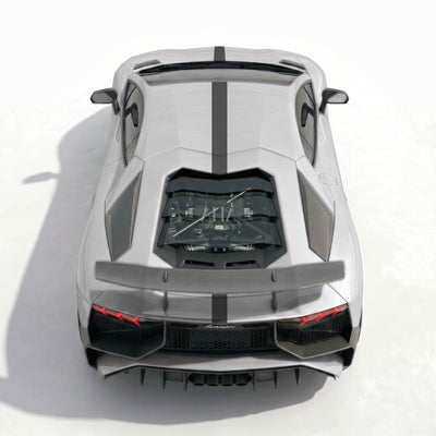 Lamborghini Aventador Center Stripes Decals