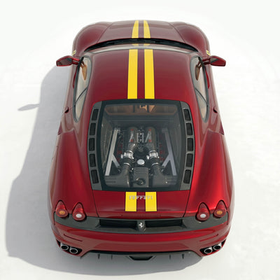 Ferrari F430 Center Stripes Decals