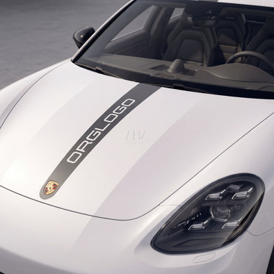 Panamera Motorsport Center Stripes Decals