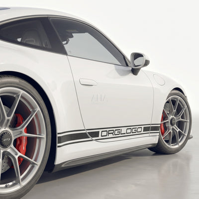 992 911 Side Stripes Decals