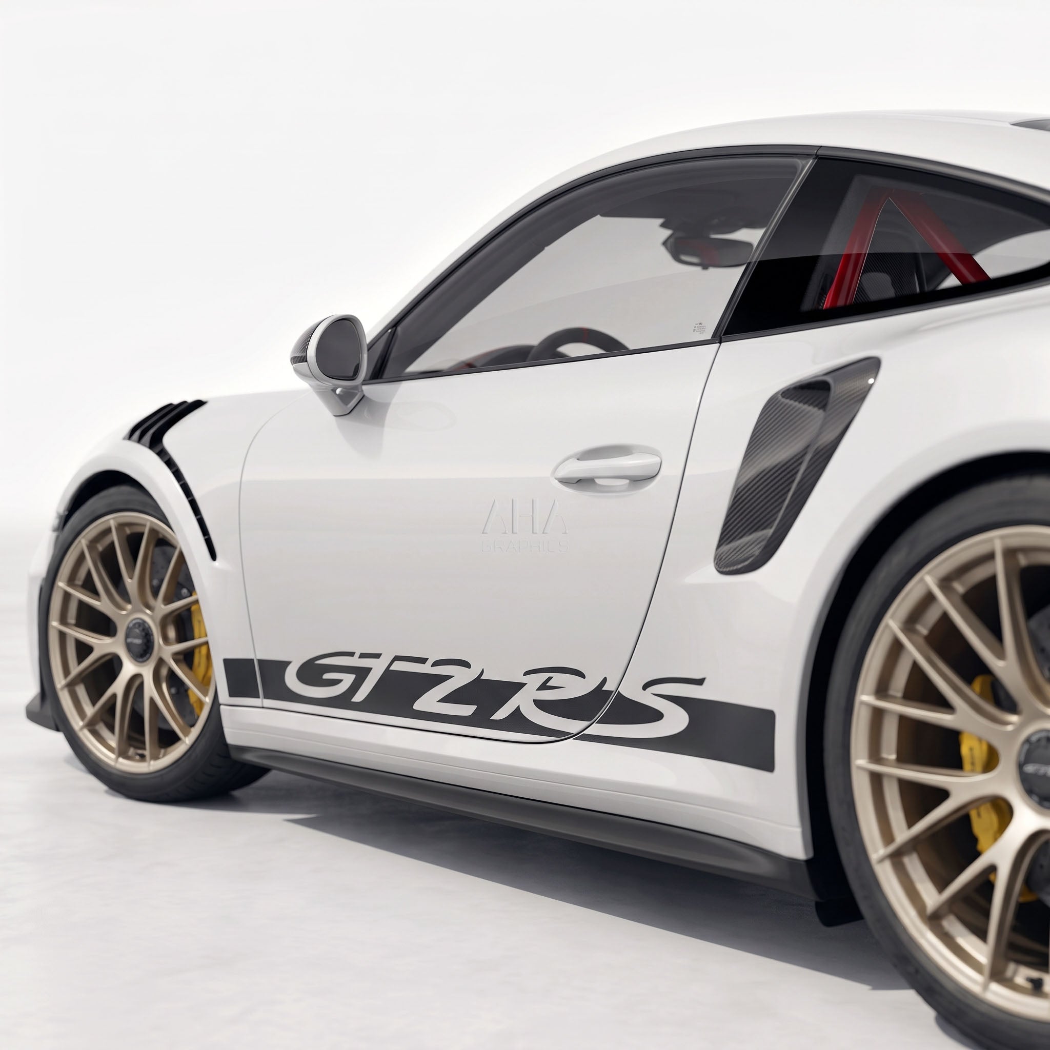 911 GT2RS Side Stripes Wing Decals